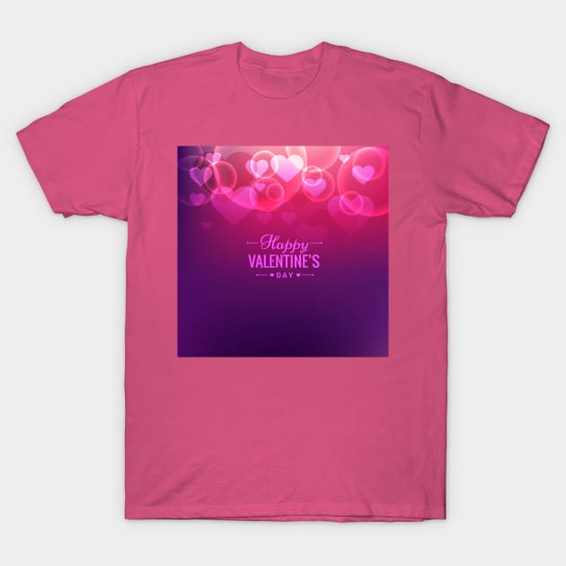 Fluttering Hearts T-Shirt by Marks Marketplace